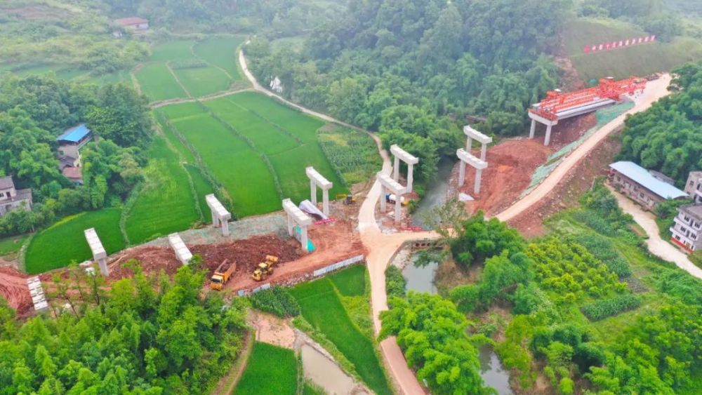 梁开高速最新进度条来了