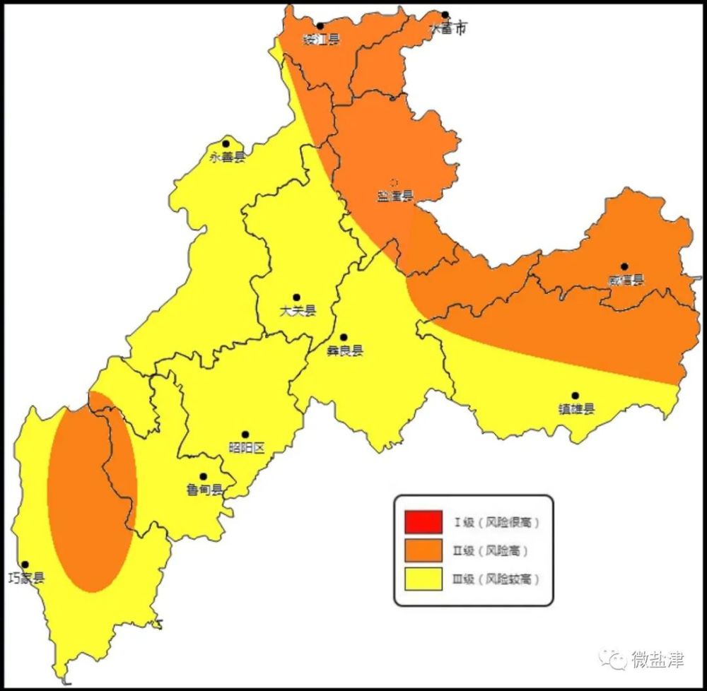 盐津县:中雨转大雨,19~23