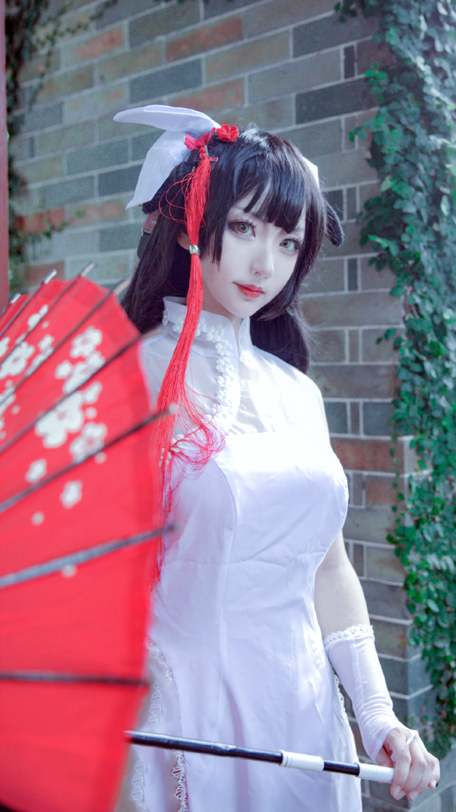 cos:碧蓝航线旗袍高雄獒cos正片@风筝筝