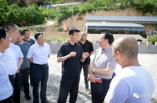 顾昭明带队在石楼县调研禁牧轮牧休牧立法工作