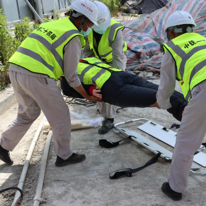 防患未然南沿江铁路高处坠落事故应急演练在我市成功举行