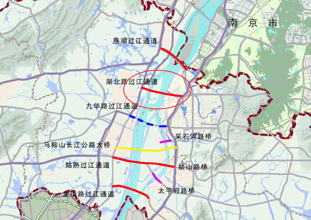 马鞍山将新增一条过江通道未来六龙过江