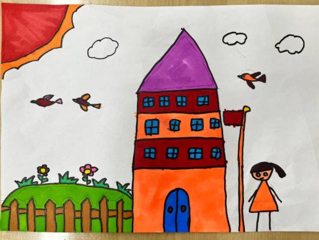 我心中的小学毕业季到来锦绣明湖幼儿园孩子画出对小学的期许