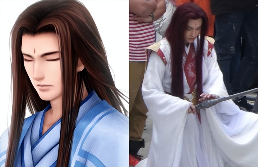 让人意外的是,李岱昆竟然也在《仙剑四》中出演了一个小配角厉江流.