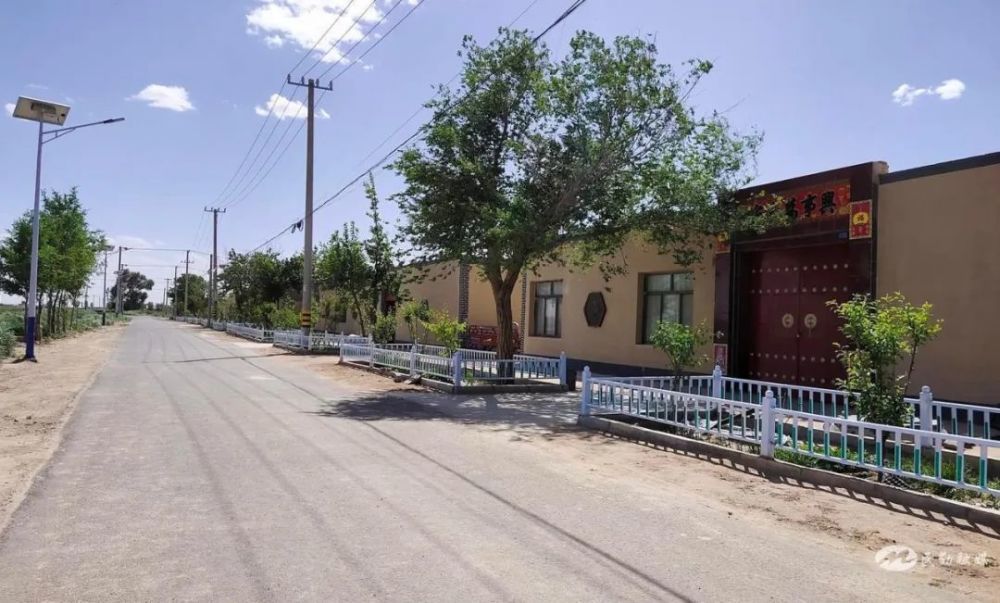 民勤县收成镇擦亮乡村振兴底色秀出美丽乡村风貌