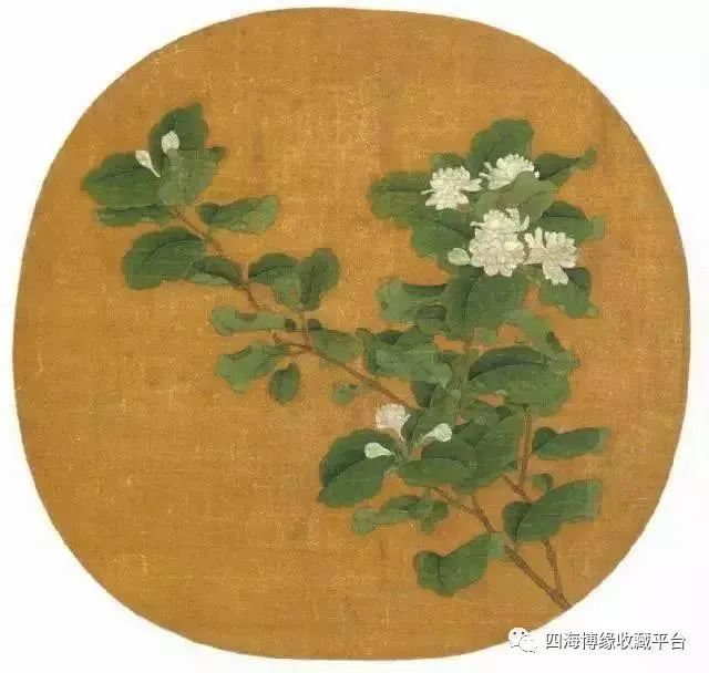 北宋·趙昌《茉莉花圖》北宋·趙令穰《秋塘圖》南宋·李安忠《鶉圖》