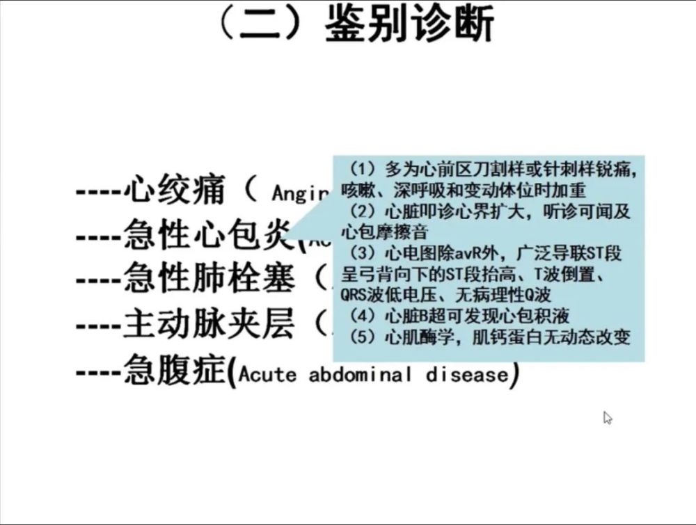 总结急性心梗这样诊治最高效