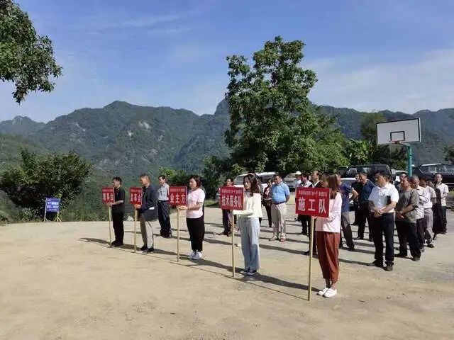 主流媒體看青川丨感恩茶香共富路青川縣騎馬鄉開工建設超千畝白葉一號