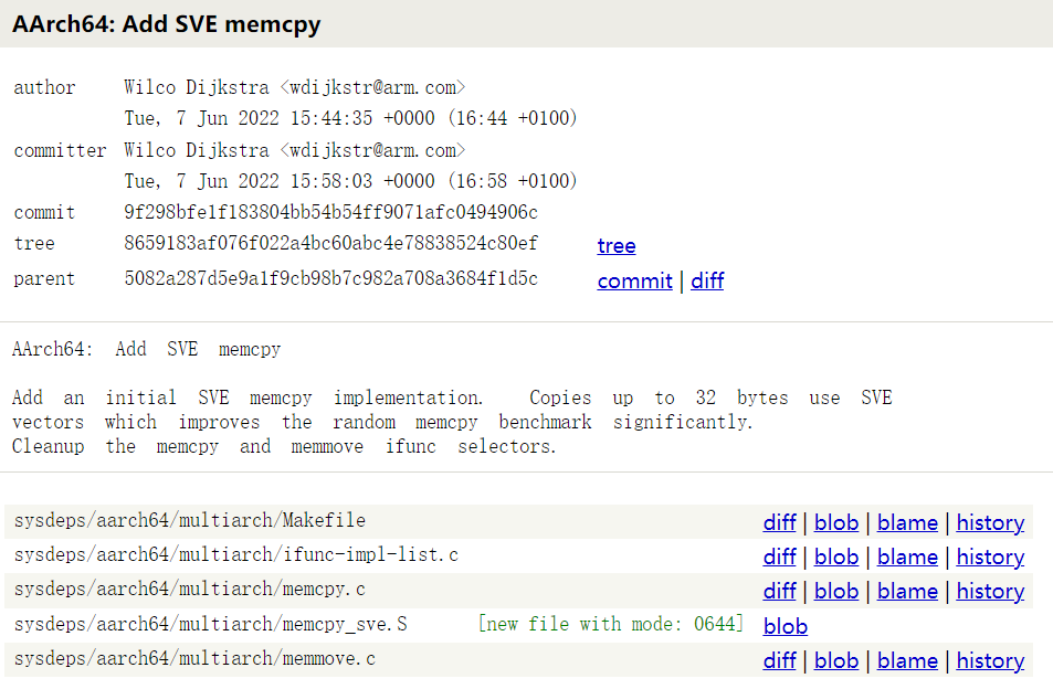 Glibc 增加面向 Arm SVE 优化的内存拷贝，大幅提升性能_腾讯新闻