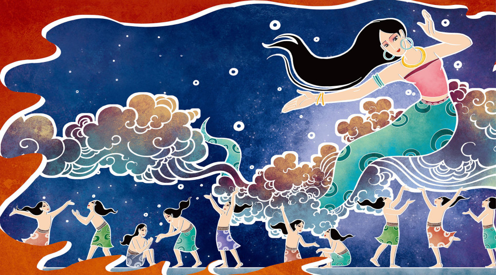 新编神话故事:女娲造人_腾讯新闻