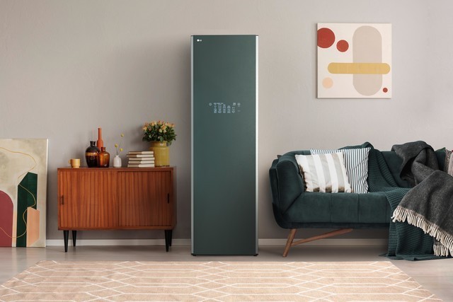 lg styler蒸汽衣物护理机奂然系列,兼顾颜值与功能,一机多用_腾讯新闻