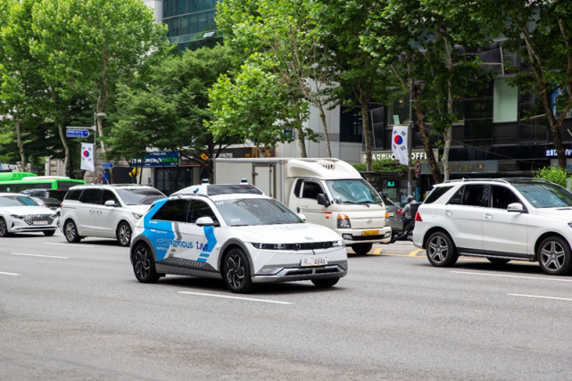 韓國首爾開啟自動駕駛出租車服務試運行