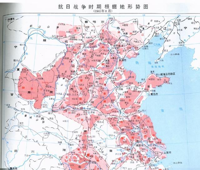 八路軍設立5大軍區兵強馬壯一個軍區到底有多少兵力