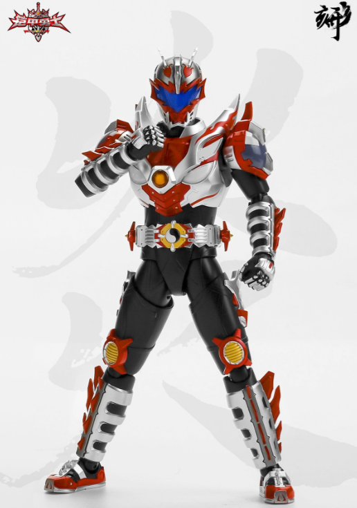 铠甲勇士炎龙侠可动手办完成品官图公开 武器配件做得太小了_腾讯新闻