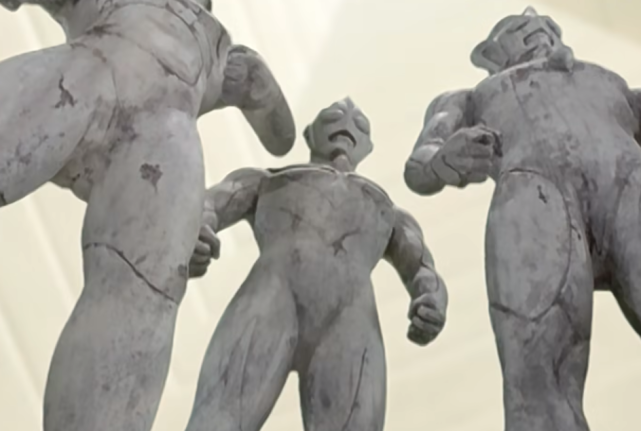 迪迦奥特曼tv第一话三石像玩具再版预告两位路人奥特曼也能骗氪