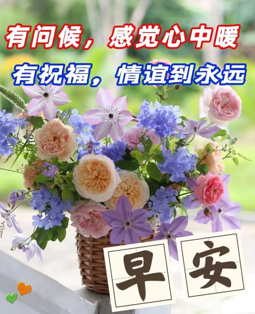 免打字的清晨早安問候祝福圖片帶字早安問候語及暖心的話