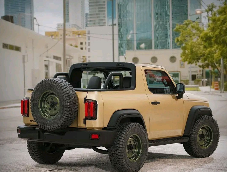 长城版吉姆尼全新坦克300敞篷版曝光配20t8at