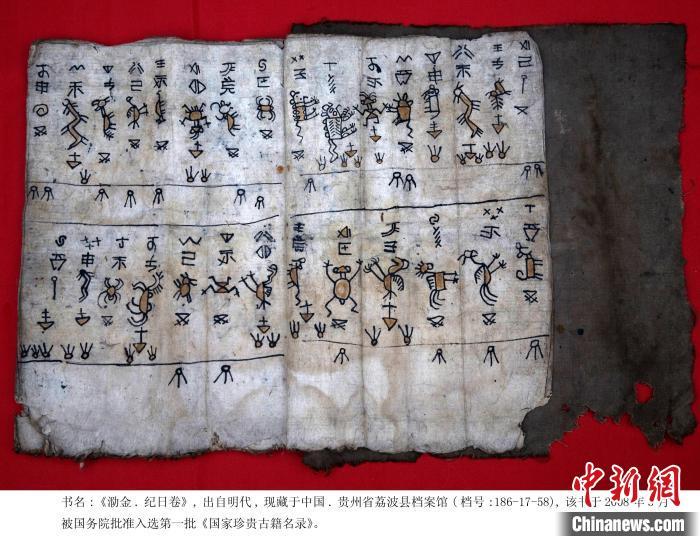 贵州抢救象形文字活化石让非遗水书从山乡走向世界