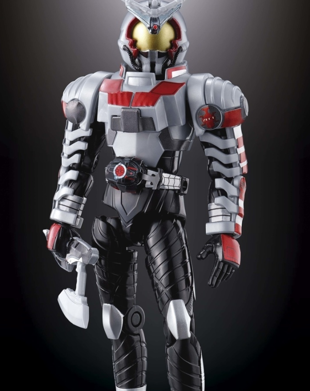 的黑甲斗相关的周边,这次还给贴心的设计和准备了爆甲前的装甲形态