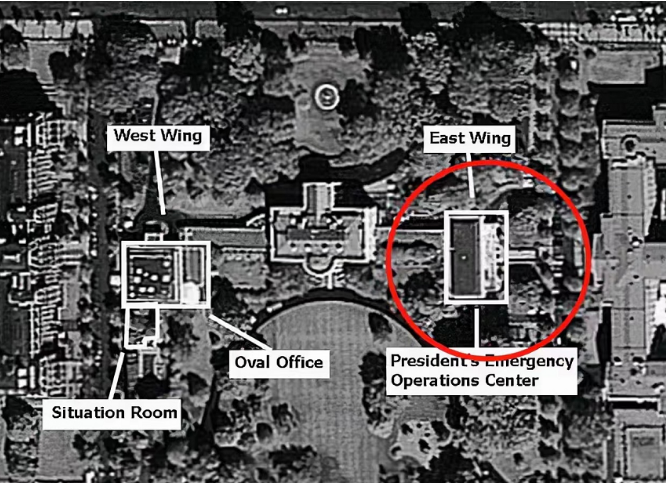 如果白宫被攻陷，美国总统该如何逃生？解密白宫地下末日堡垒