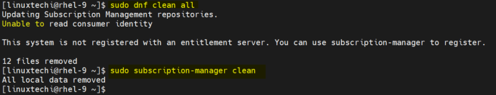  RHEL 9 Yum DNF Linux 