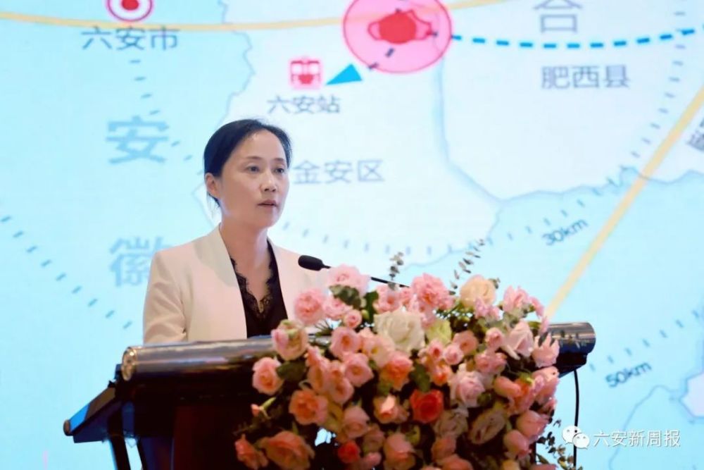 黄媛媛围绕"金安拥有什么""金安正在优化什么""金安能为您提供什么"三