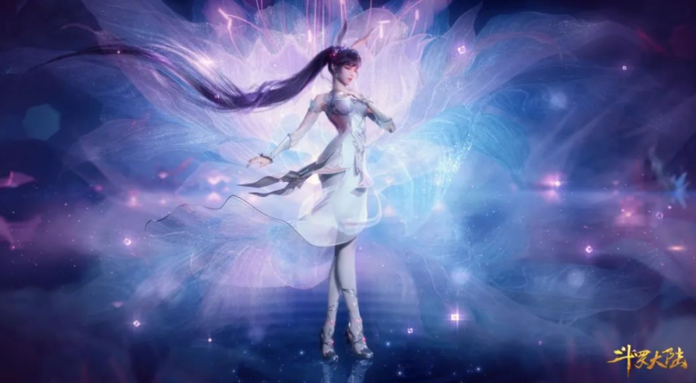 斗罗大陆:官方曝光小舞复活版建模,裙子变透明,高跟鞋也有优化