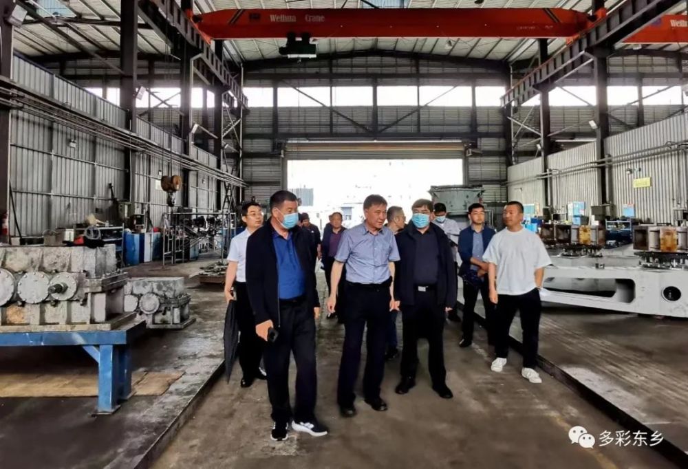 马良佐马德智带领东乡县考察团前往温州市浙江南方文旅科技股份有限