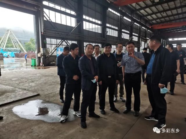 马良佐马德智带领东乡县考察团前往温州市浙江南方文旅科技股份有限