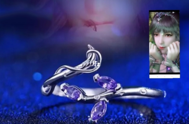 斗罗大陆唐三送了小舞四款戒指蓝银草戒指最浪漫黄金钻戒设计太细节