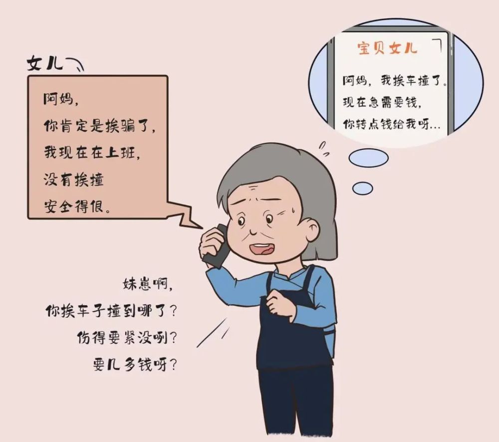 打击整治养老诈骗漫画详解防范养老诈骗