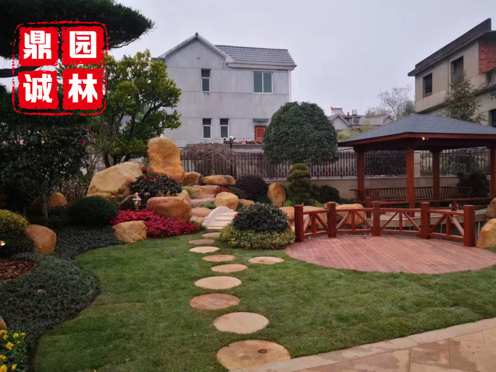 黄蜡石景观设计打造 小型黄蜡石组合设计假山造型石 腾讯新闻