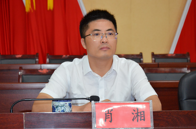 杨市镇党委副书记肖湘为本次活动致词,表示"立珊光明行动"是涟源杨市