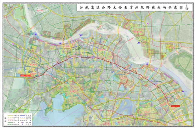 312國道,341省道,錫宜高速,錫太高速