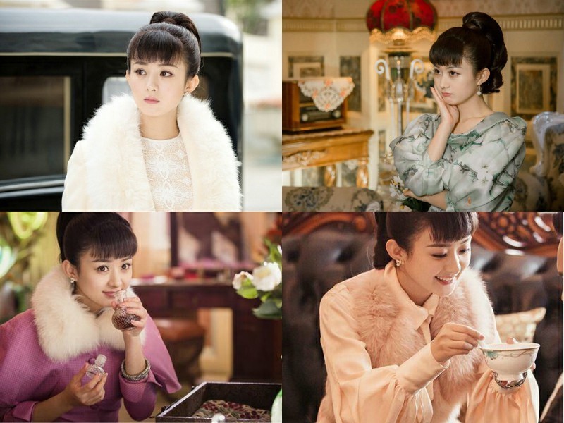 女明星民国电视剧剧照洋装_民国女子洋装_民国电视剧的洋装图片