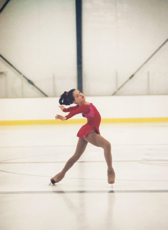 滑冰的天赋,爸妈为了培养她,直接找了美国著名的花滑冠军南希·克里根