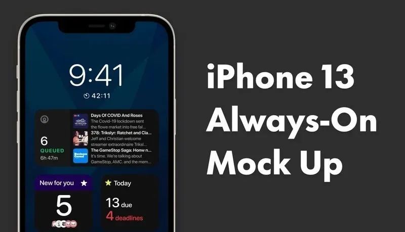 iPhone 息屏显示来了，随 iOS 16 登场