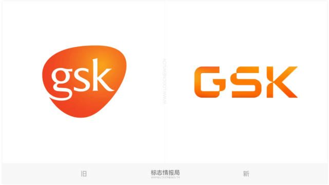 葛兰素史克gsk启用新logo