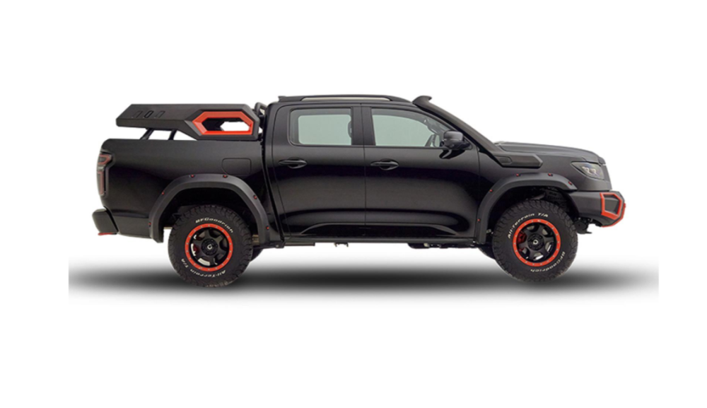 2022款长城炮黑弹版上市,卖24.88万_腾讯新闻