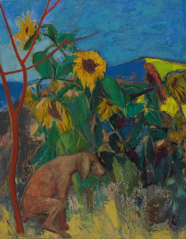 两院一室·创作研究之五|谢中霞·绘画的时间差_腾讯新闻