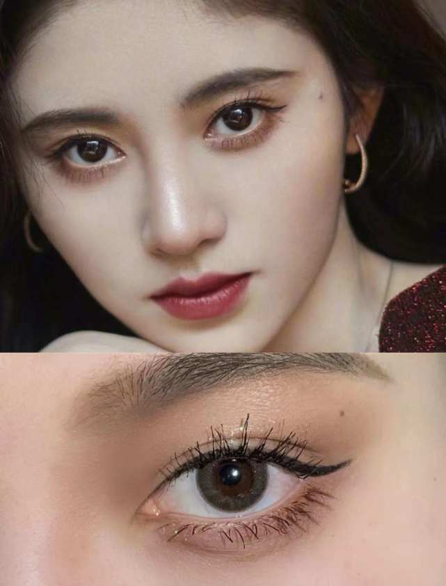鞠婧祎倒三角眼妆太绝了!新手小白也能轻松get