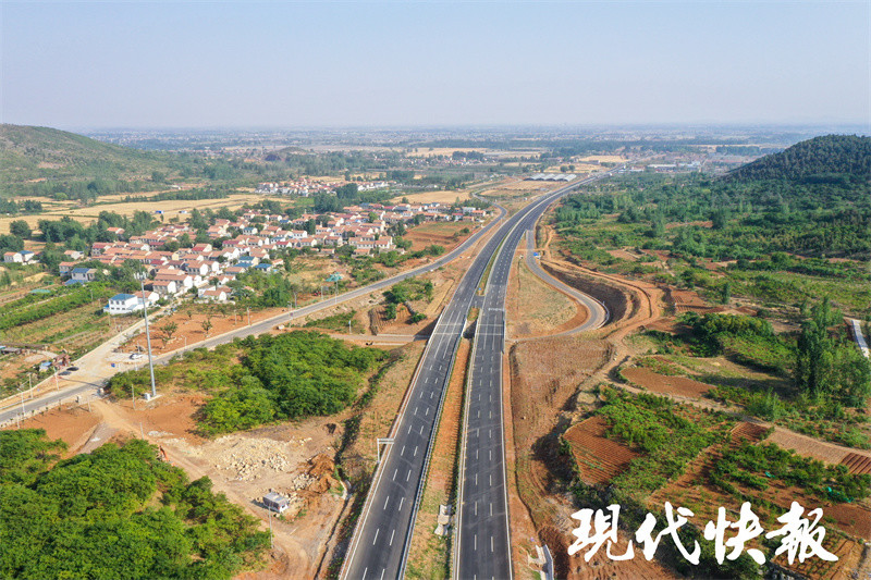 通車在即206國道徐州改線段建設工程g2061標段完工