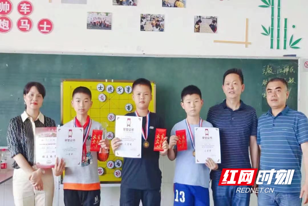 一个冠军两个三等奖 渌口区育红小学又传喜讯