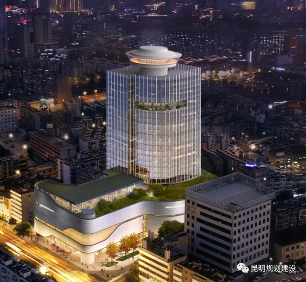 昆明闲置25年的大厦重新开工或将成为又一城市地标