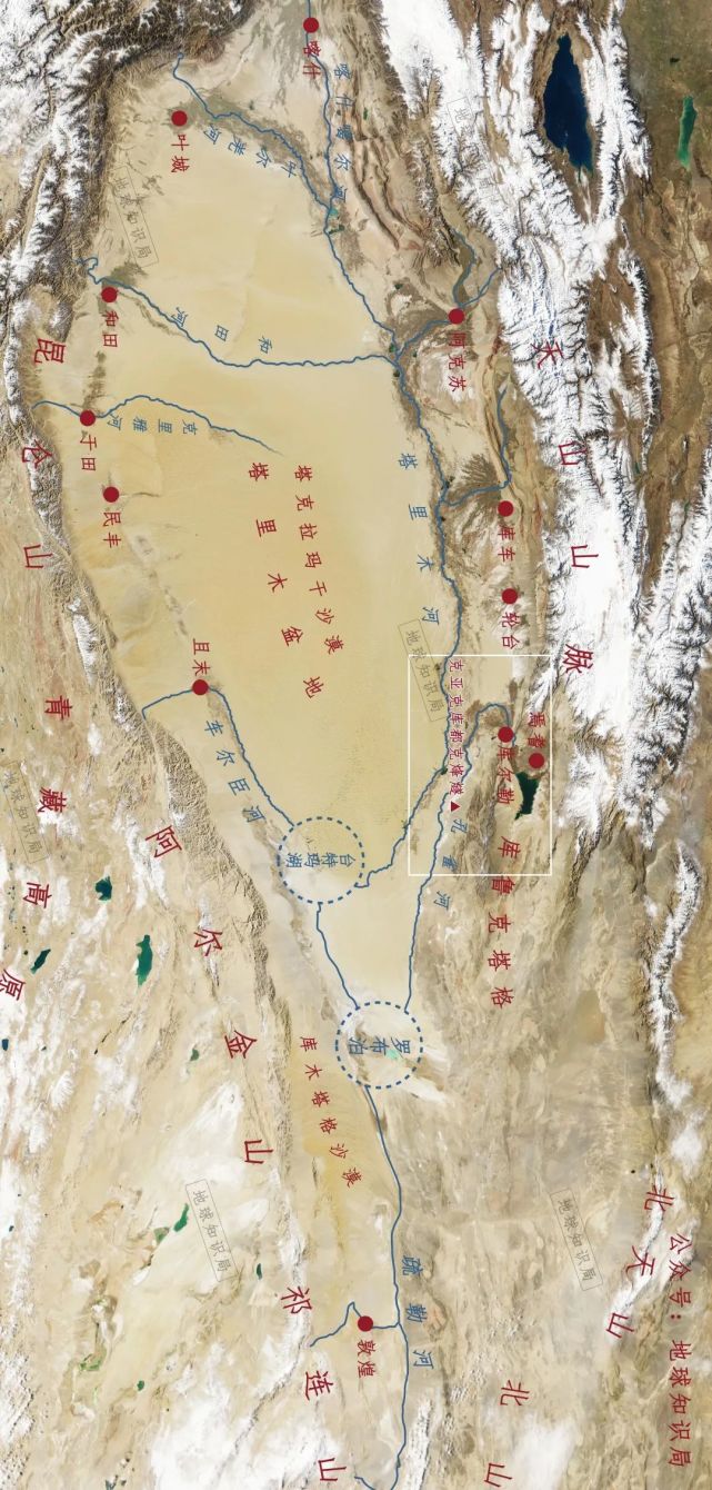 (横屏观看)▼克亚克库都克烽燧只是其一孔雀河沿线分布着11座烽燧"