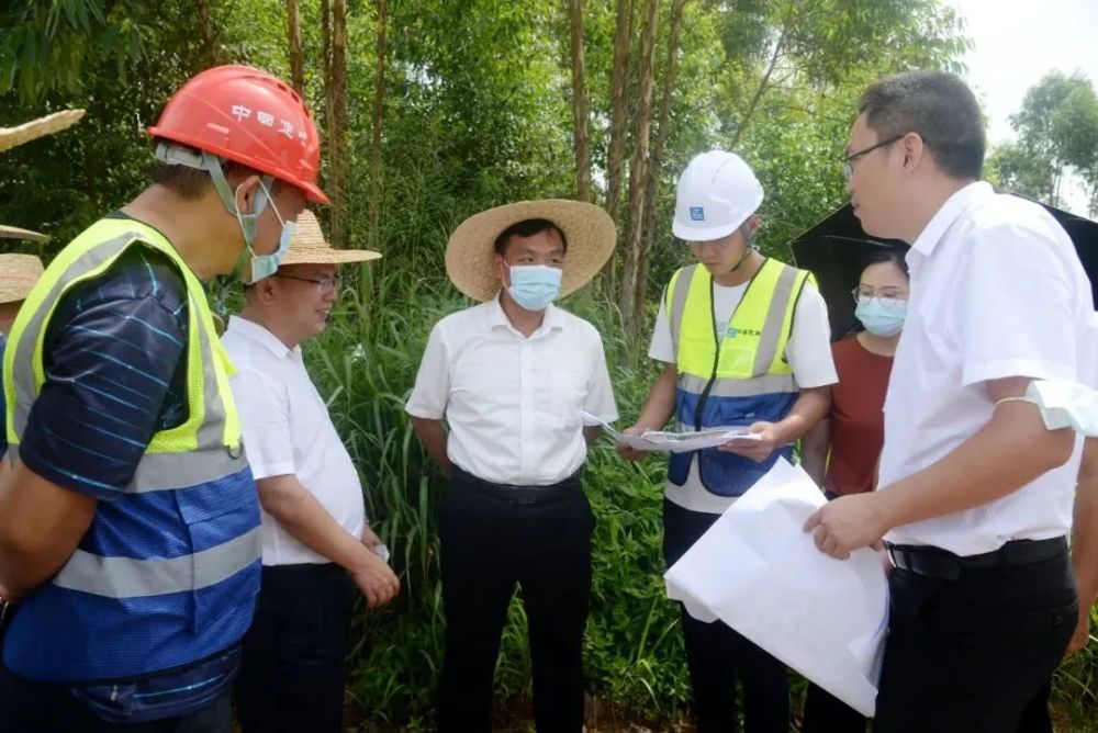 湛江市委常委雷州市委书记张仁建率队调研重点项目推进工作