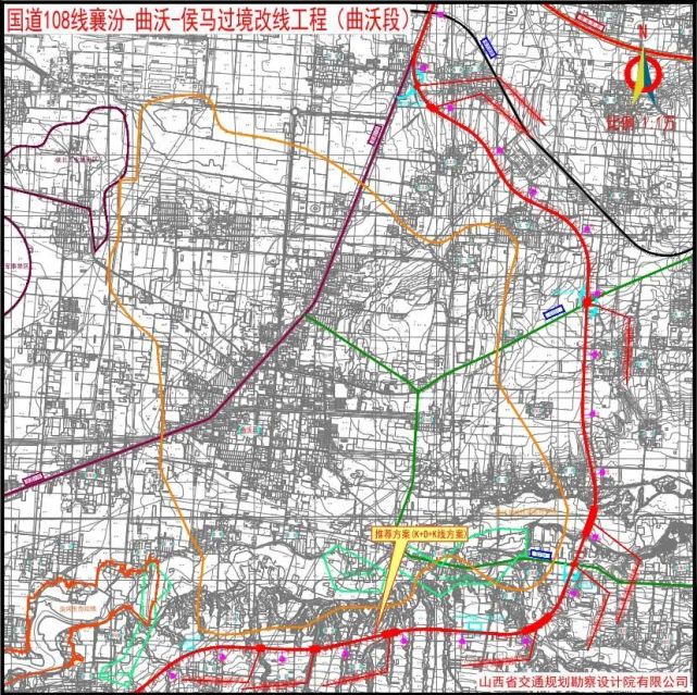 陈卓检查108国道改线曲沃段征地拆迁工作