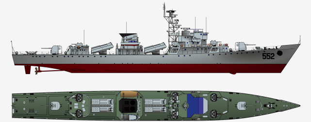魂归湛江的两艘053h型导弹护卫舰,曾让五星红旗飘扬南沙的功臣