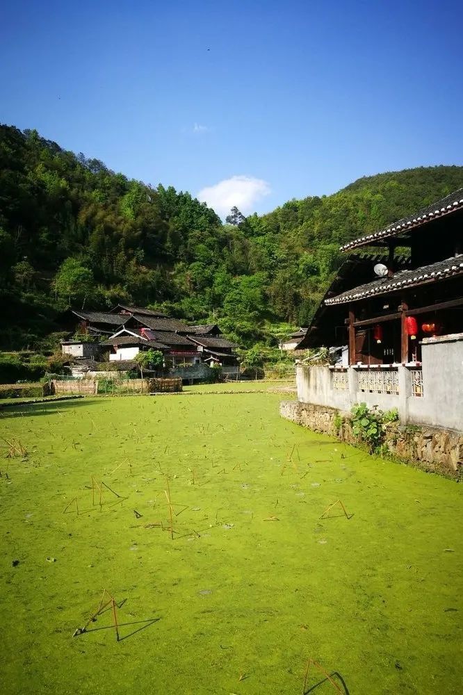 高椅村三面環山,-面環水,村莊猶如坐落在高椅之中,因此得名.