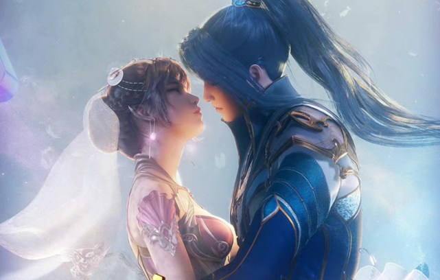 斗罗大陆:小舞最甜造型来袭,兔耳朵头蓬装加绝美婚纱,柔骨兔终于也